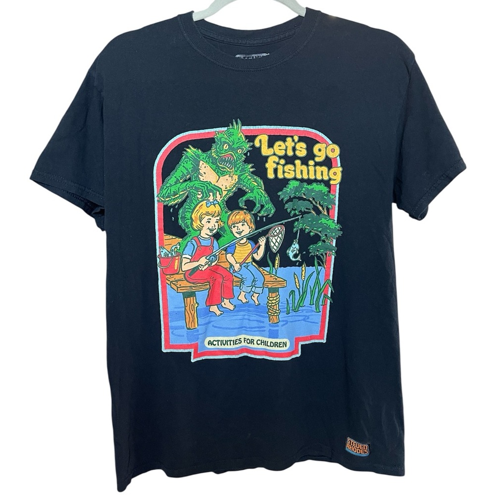 Steven Rhodes Let’s Go Fishing t-shirt